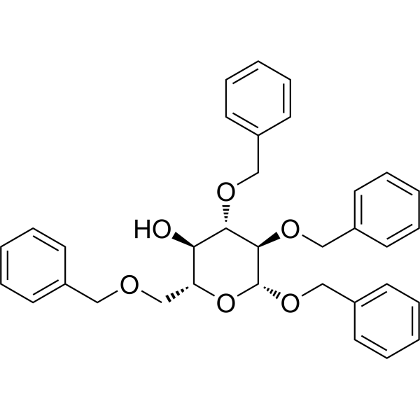 Phenylmethyl 2,3,6-tris-O-(phenylmethyl)-β-D-glucopyranoside 67831-42-9